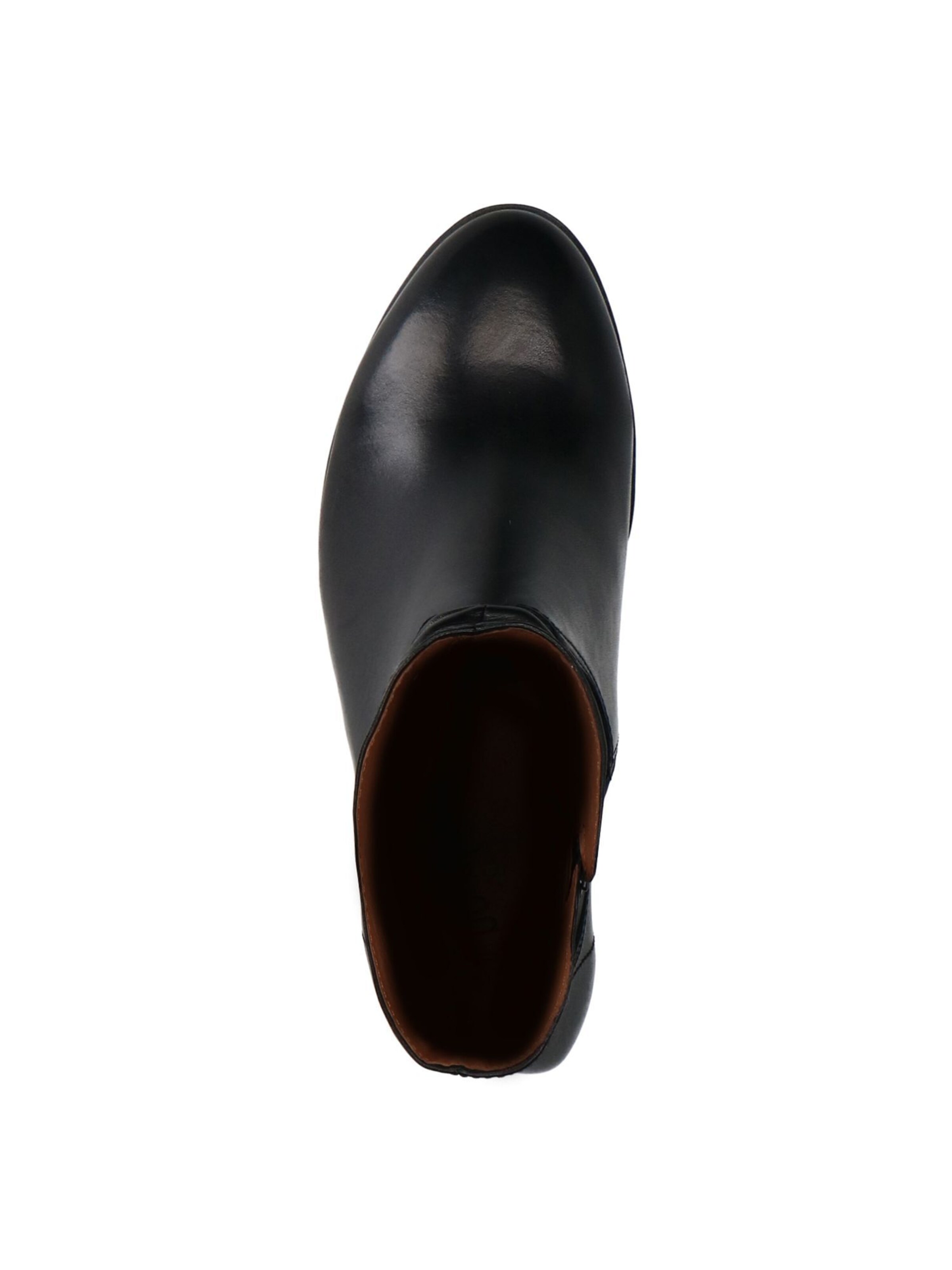MANFIELD Stiefelette in Schwarz