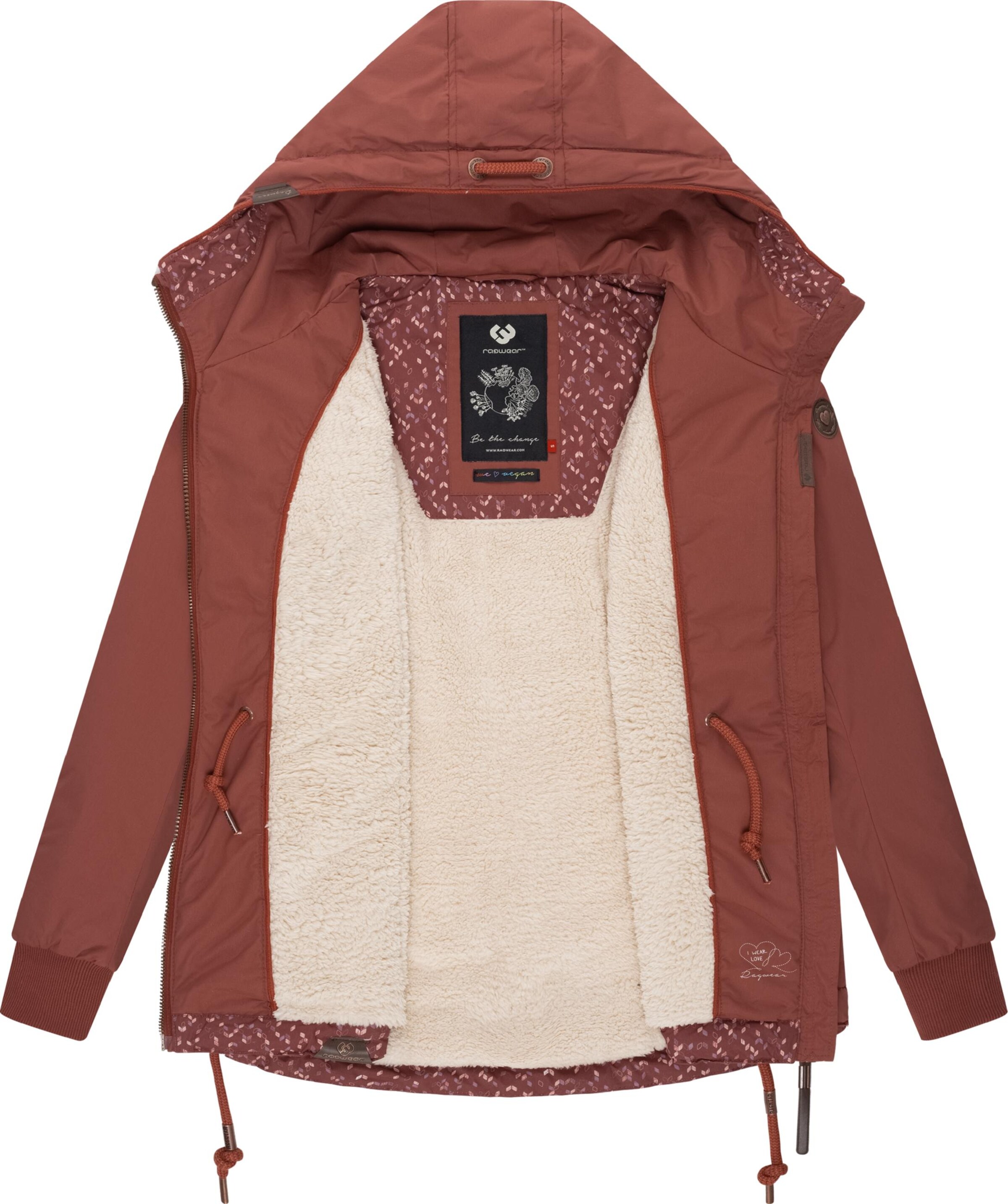 Veste fonctionnelle 'Danka' Ragwear en rouge