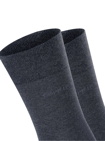 ESPRIT Socks 'Basic Easy 2-Pack' in Blue
