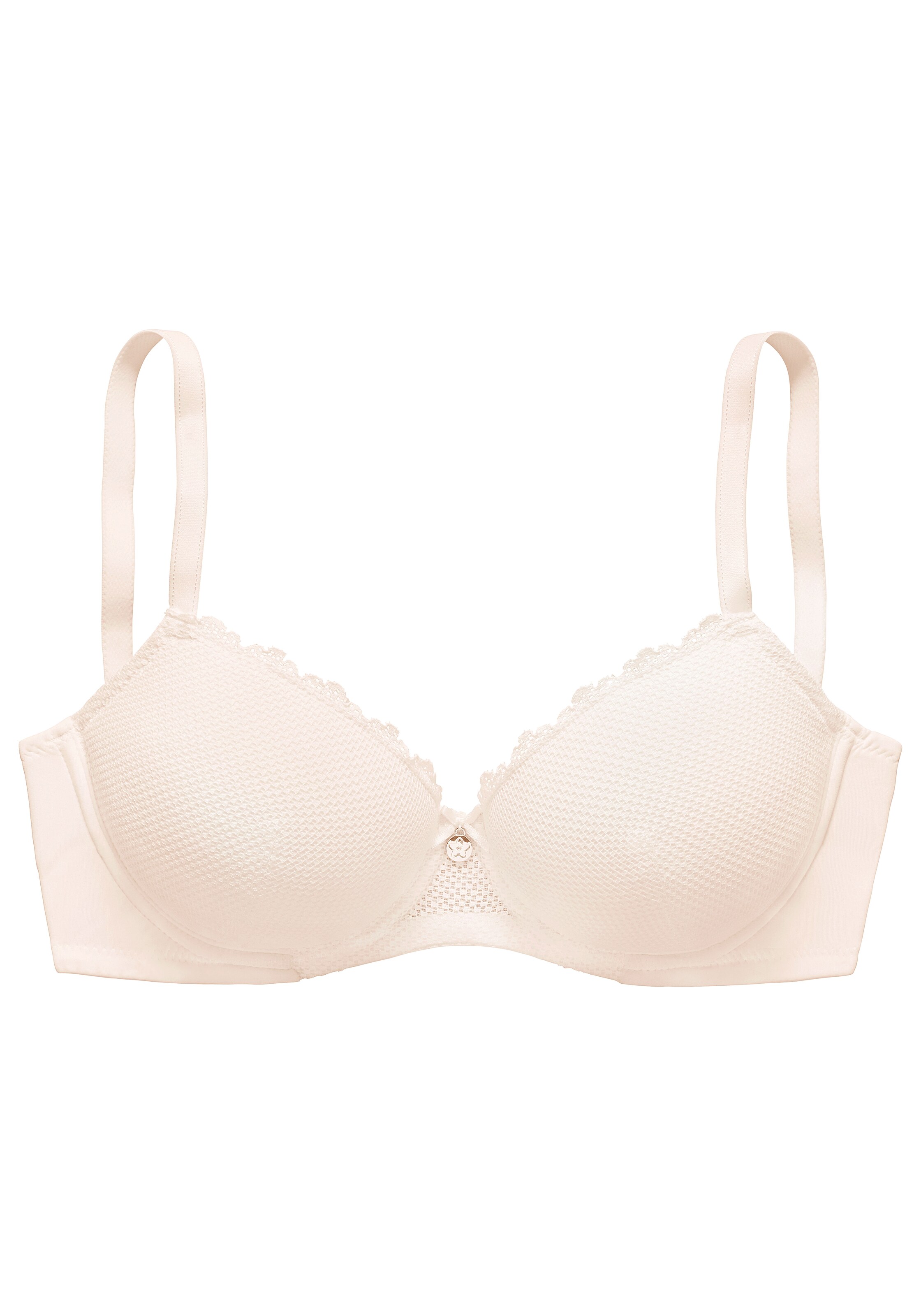 VIVANCE T-shirt Bra in White: front