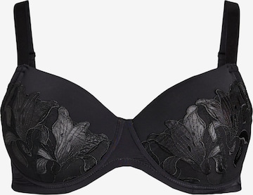 Sutien de tricou Sutien 'Lani' de la Devoted by Zizzi pe negru: față