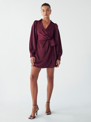 Willa - Vestido de cocktail 'Pearl' em vermelho