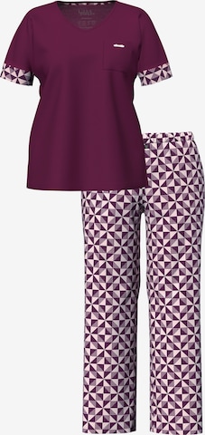 Ulla Popken Pyjamabroek in Rood: voorkant