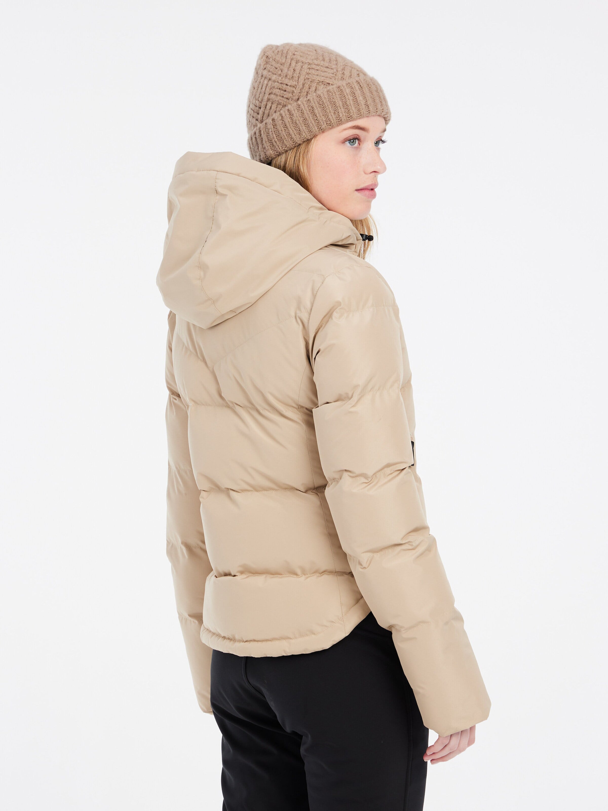 PROTEST Athletic Jacket 'PRTLUCID' in Beige