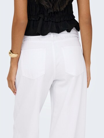 ONLY Wide leg Jeans 'ONLGianna' in White