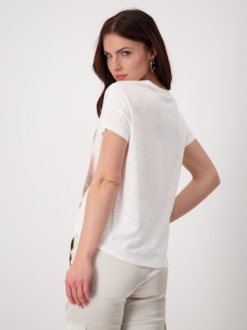 T-shirt monari en blanc