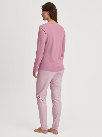 CALIDA Pyjama 'Striped Dreams'‌‌ in Lila