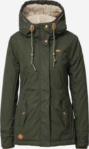 Ragwear Зимняя куртка 'Monade' в Зеленый: спереди