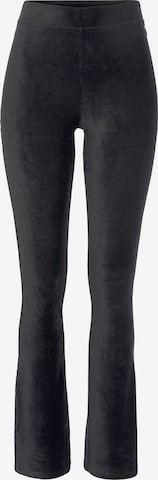 LASCANA Flared Pants in Black: front