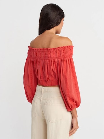 Dilvin Blouse in Red