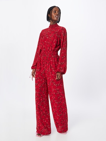 Nasty Gal Jumpsuit in Red: front