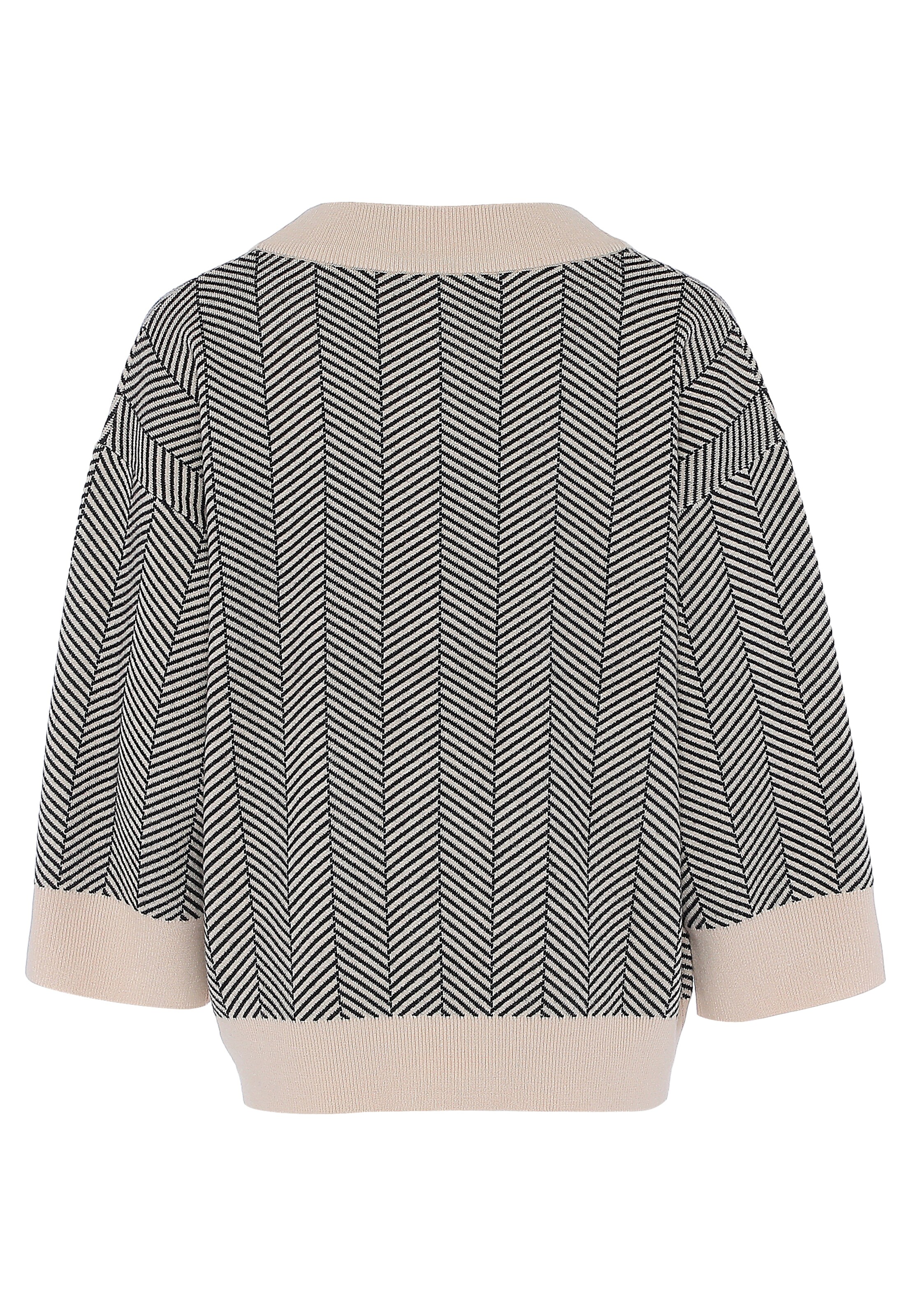 caneva Knit Cardigan in Beige