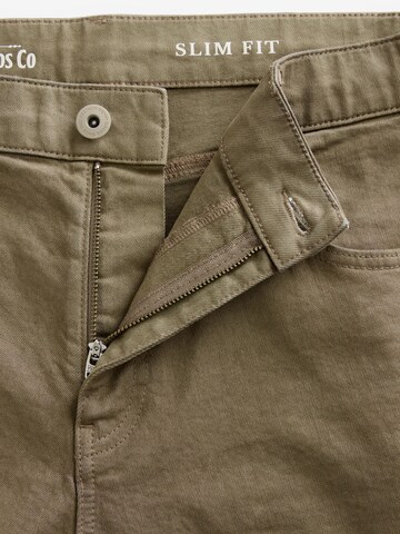 Coupe slim Jean Next en marron