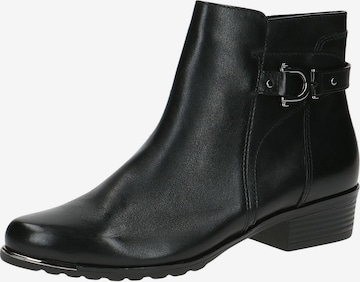 Bottines CAPRICE en noir : devant