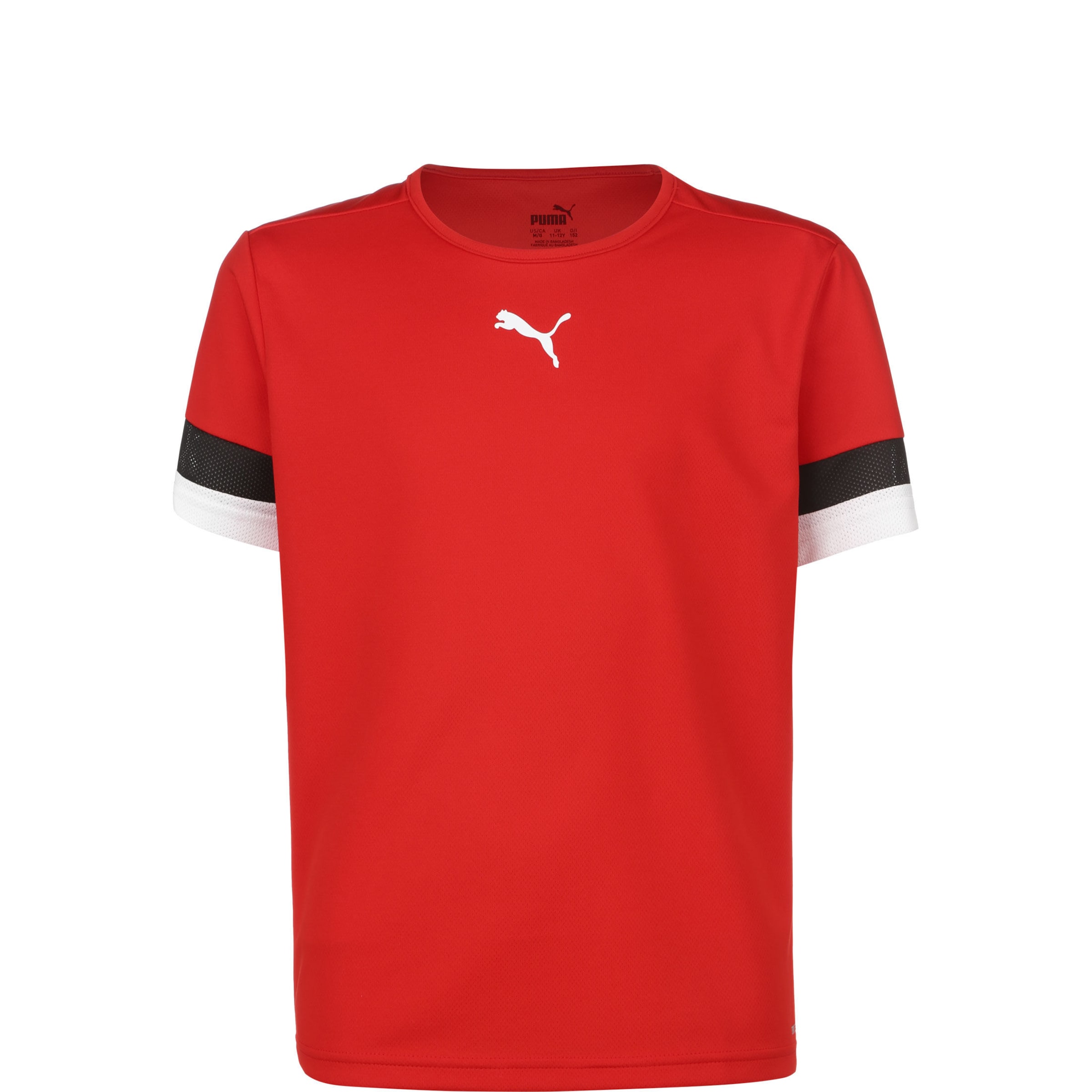 T-Shirt fonctionnel 'TeamRise' PUMA en rouge : devant