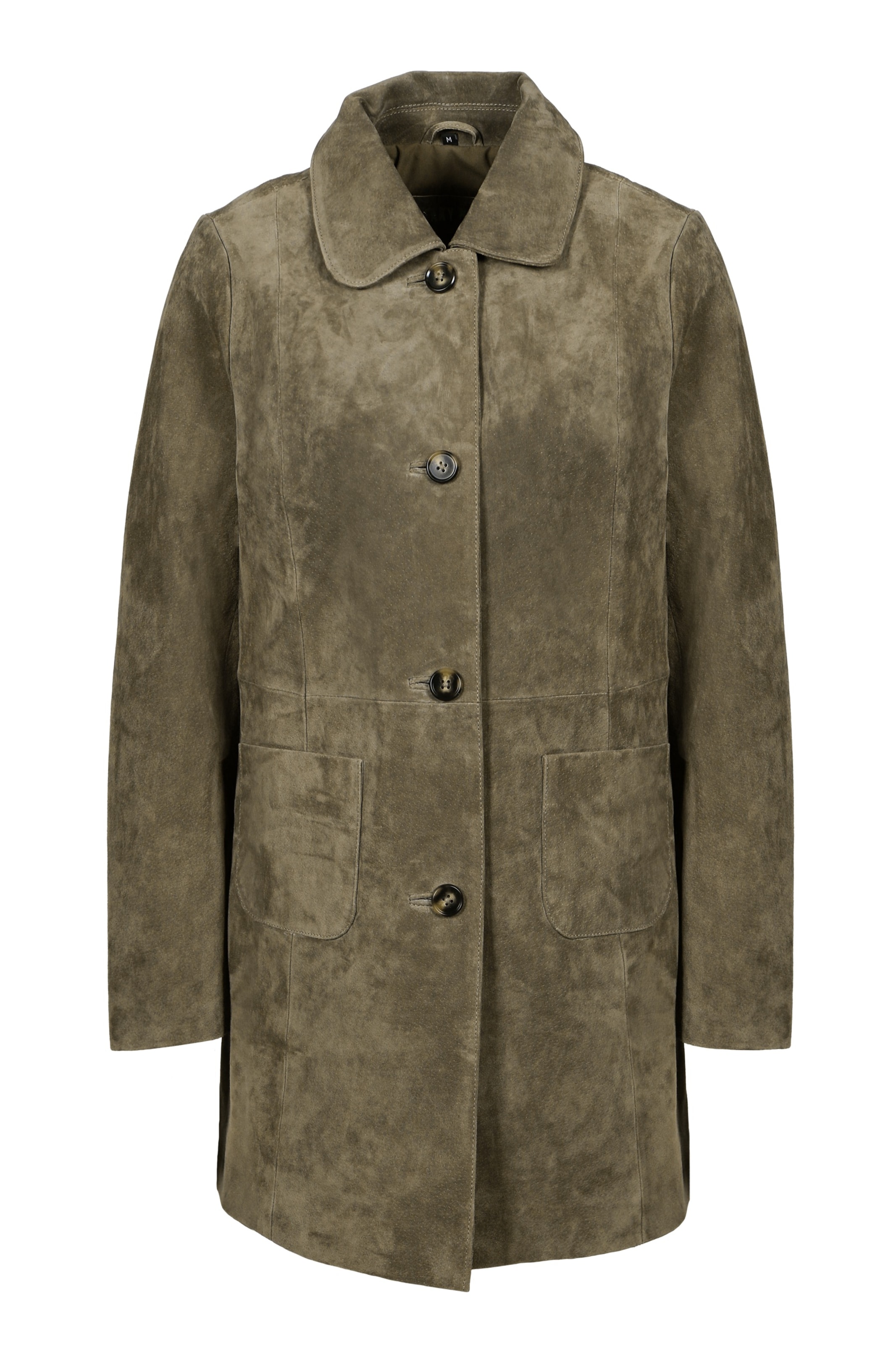 FREAKY NATION Nyári kabát ' Lederjacke ' - zöld: elől