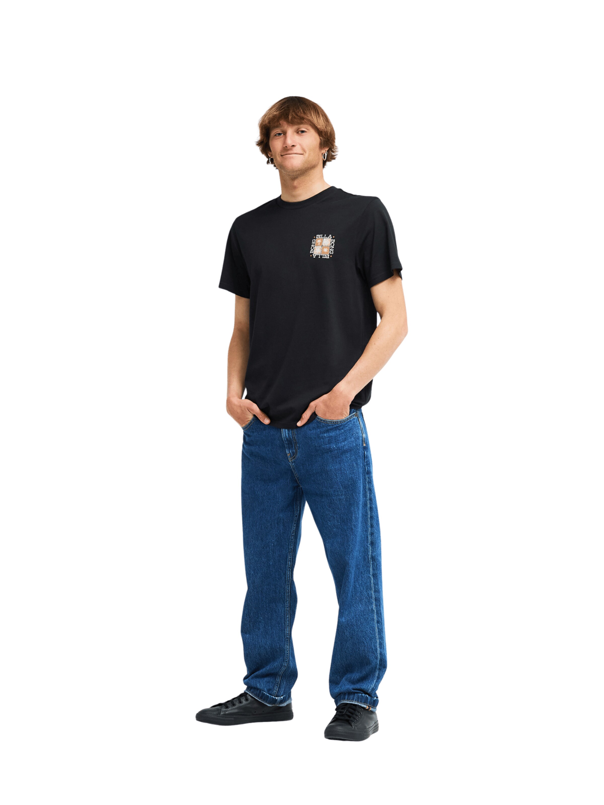 BILLABONG Shirt 'Troppo' in Black