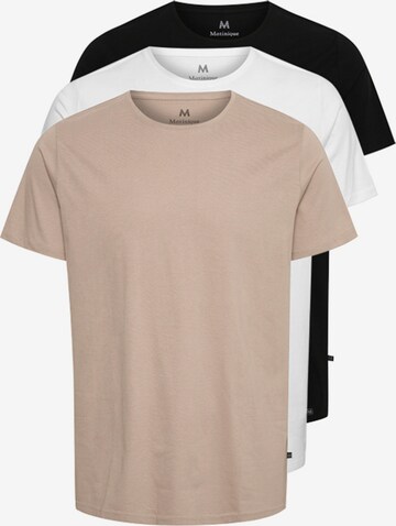 Matinique T-Shirt 'Jermane ' in Beige: predná strana