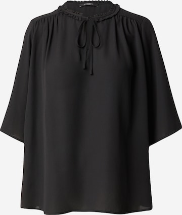 BRUUNS BAZAAR Blouse 'Camilla Kasikas' in Black: front