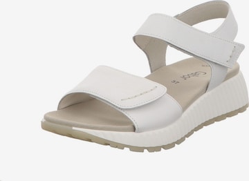 GABOR Sandale in Weiß: Vorderseite