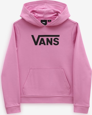 Sweat-shirt VANS en rose : devant