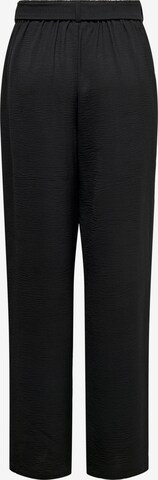 Only Tall Regular Pleat-Front Pants 'Mette' in Black