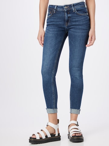 River Island Slimfit Jeans 'AMELIE' in Blauw: voorkant
