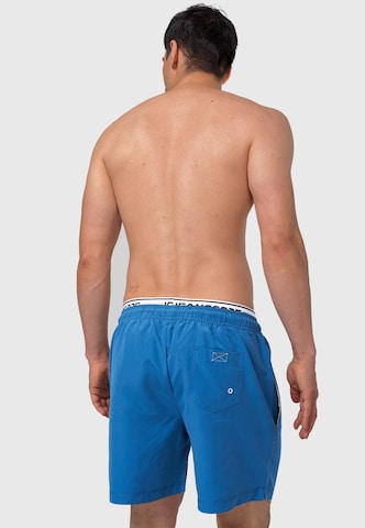 INDICODE JEANS Board Shorts in Blue