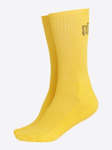 ABOUT YOU x StayKid Къси чорапи в жълто: отпред