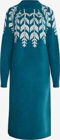 Robes en maille 'Lurea' Usha en bleu : devant