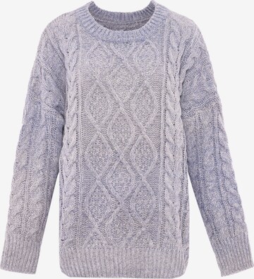 Pull-over MYMO en gris : devant