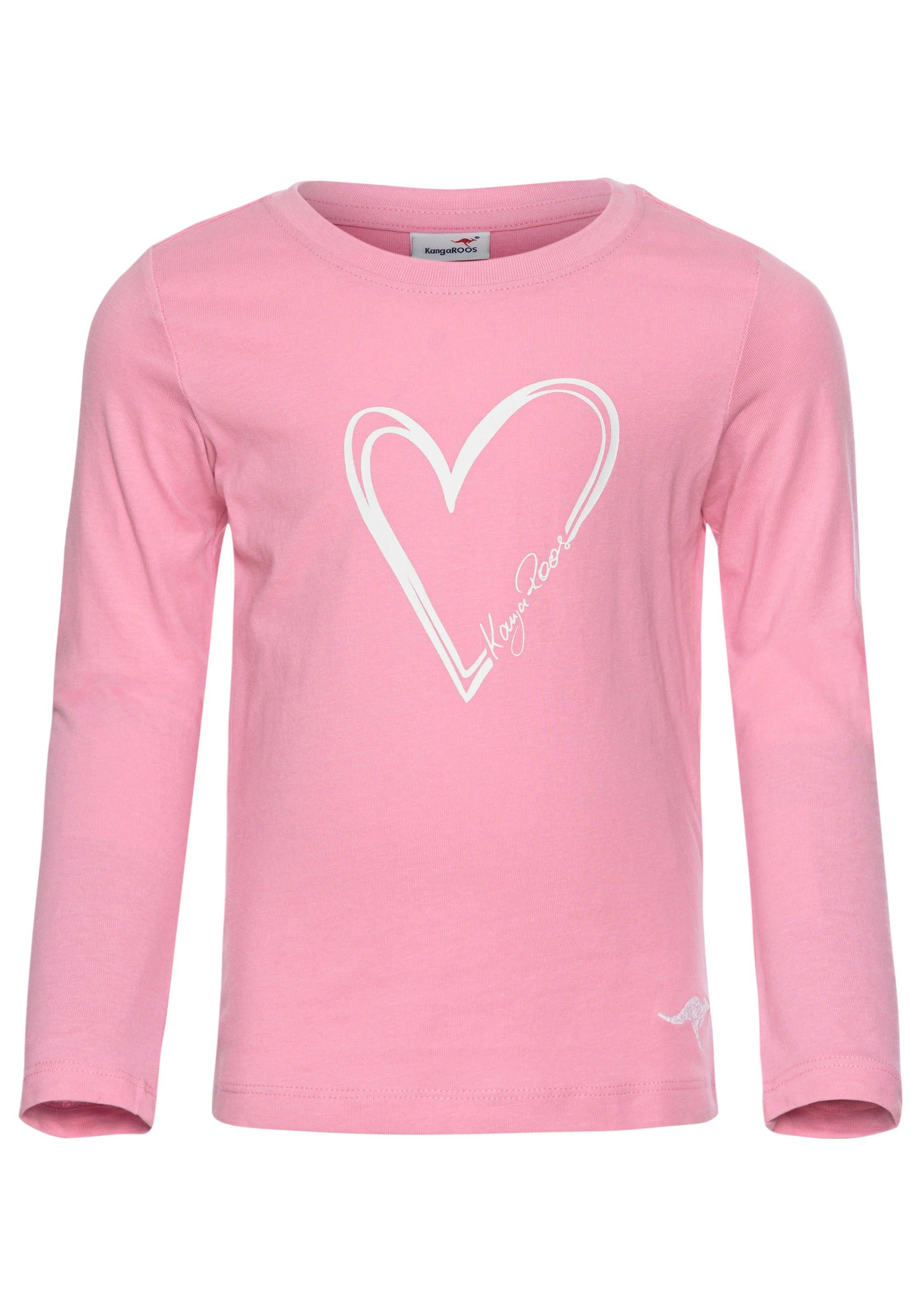KangaROOS Shirt in Pink: Vorderseite