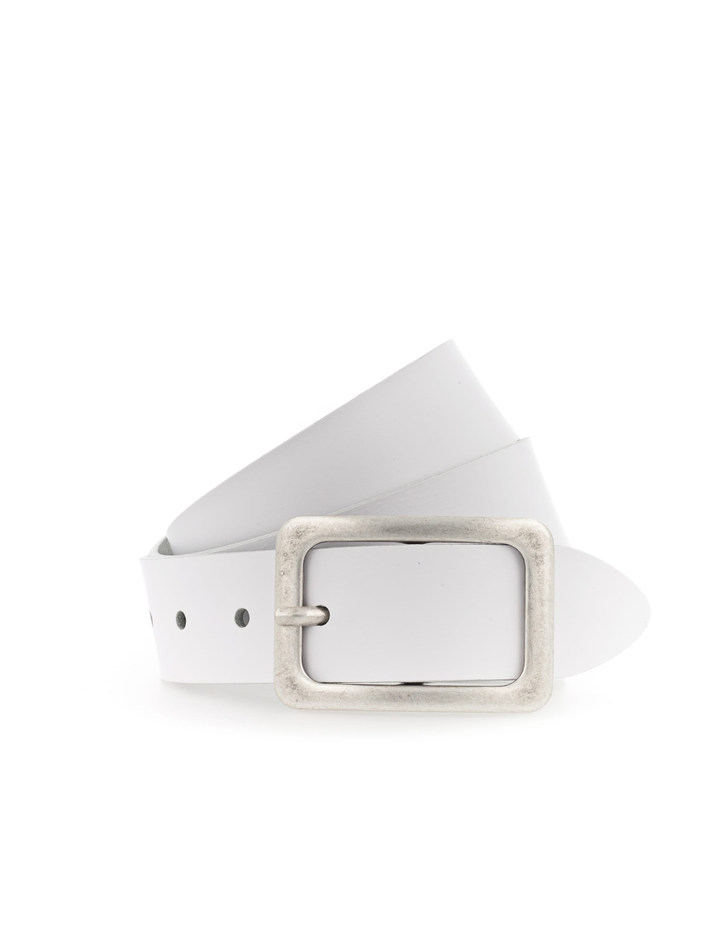 VANZETTI Opasek – bílá: přední strana