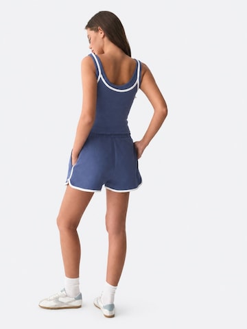 EthiquetTop 'Crop Top' - plava boja