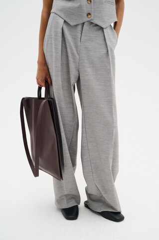 InWear Regular Hose 'Khail' in Grau: Vorderseite