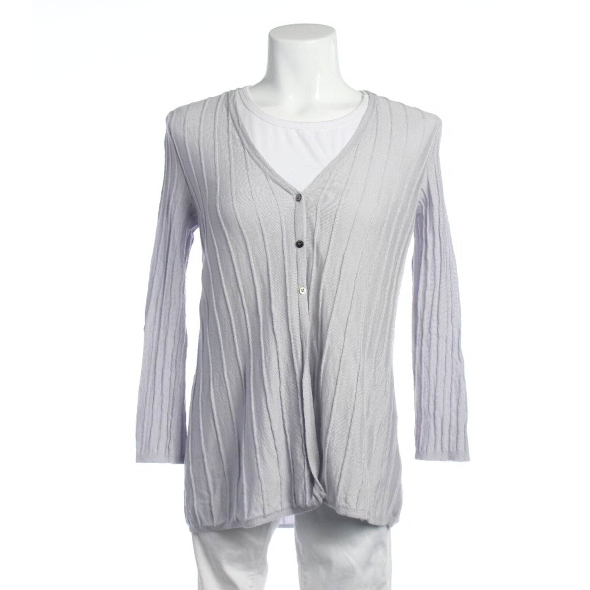 Hemisphere Blouse & Tunic in S in Grey: front