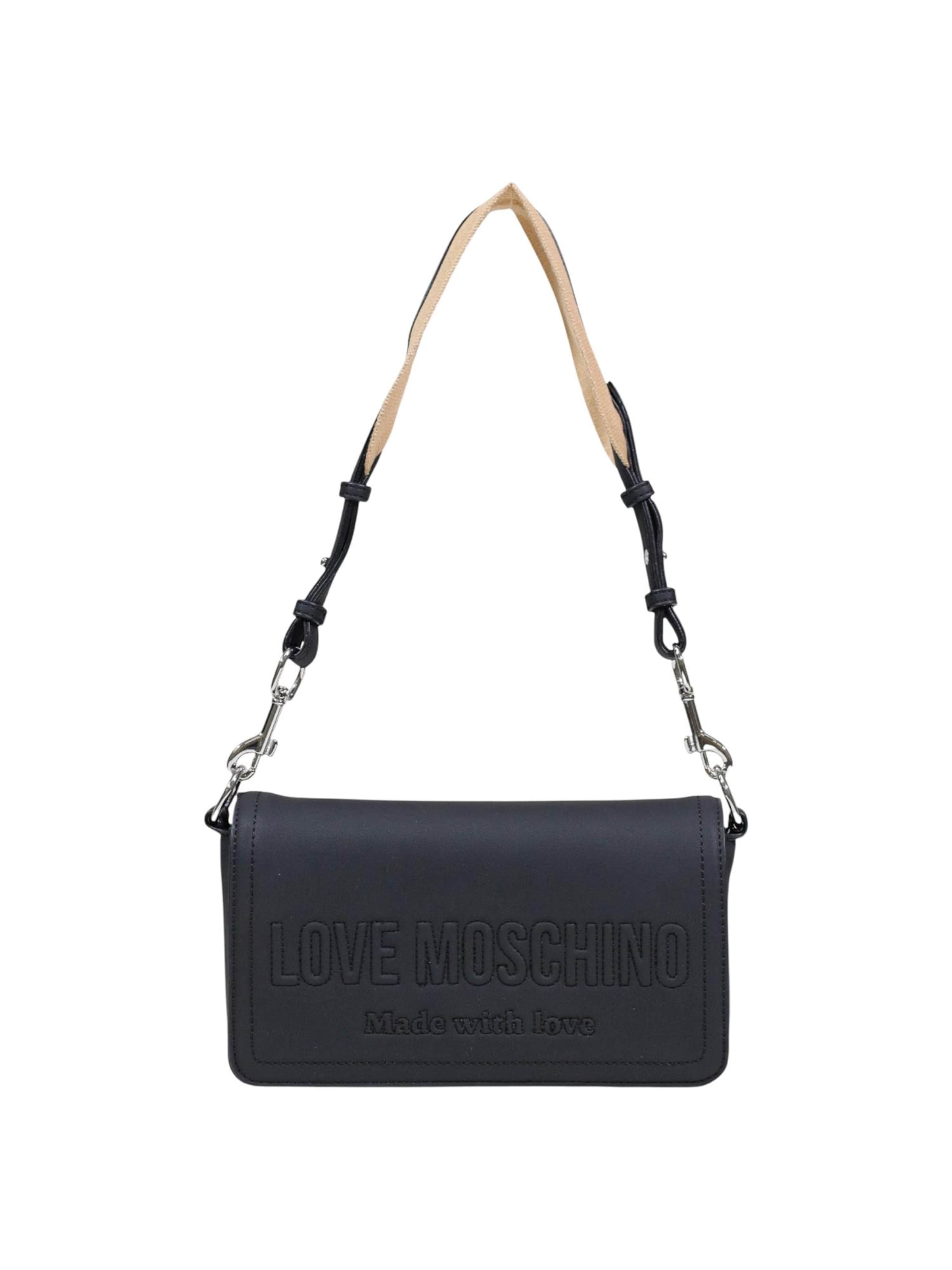 Borsa a spalla 'PU GRS JC4046PP1' di Love Moschino in nero