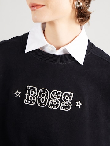 Sweat-shirt 'C_Eland_1' BOSS en noir
