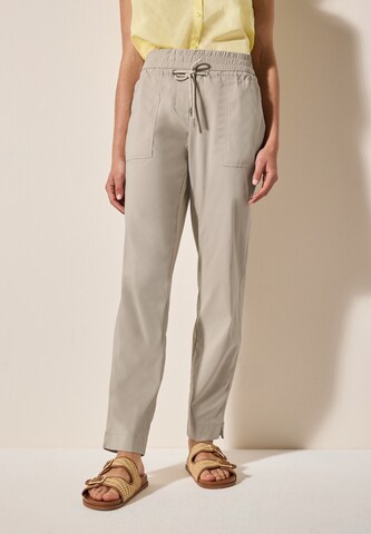 CECIL Regular Pants in Beige: front