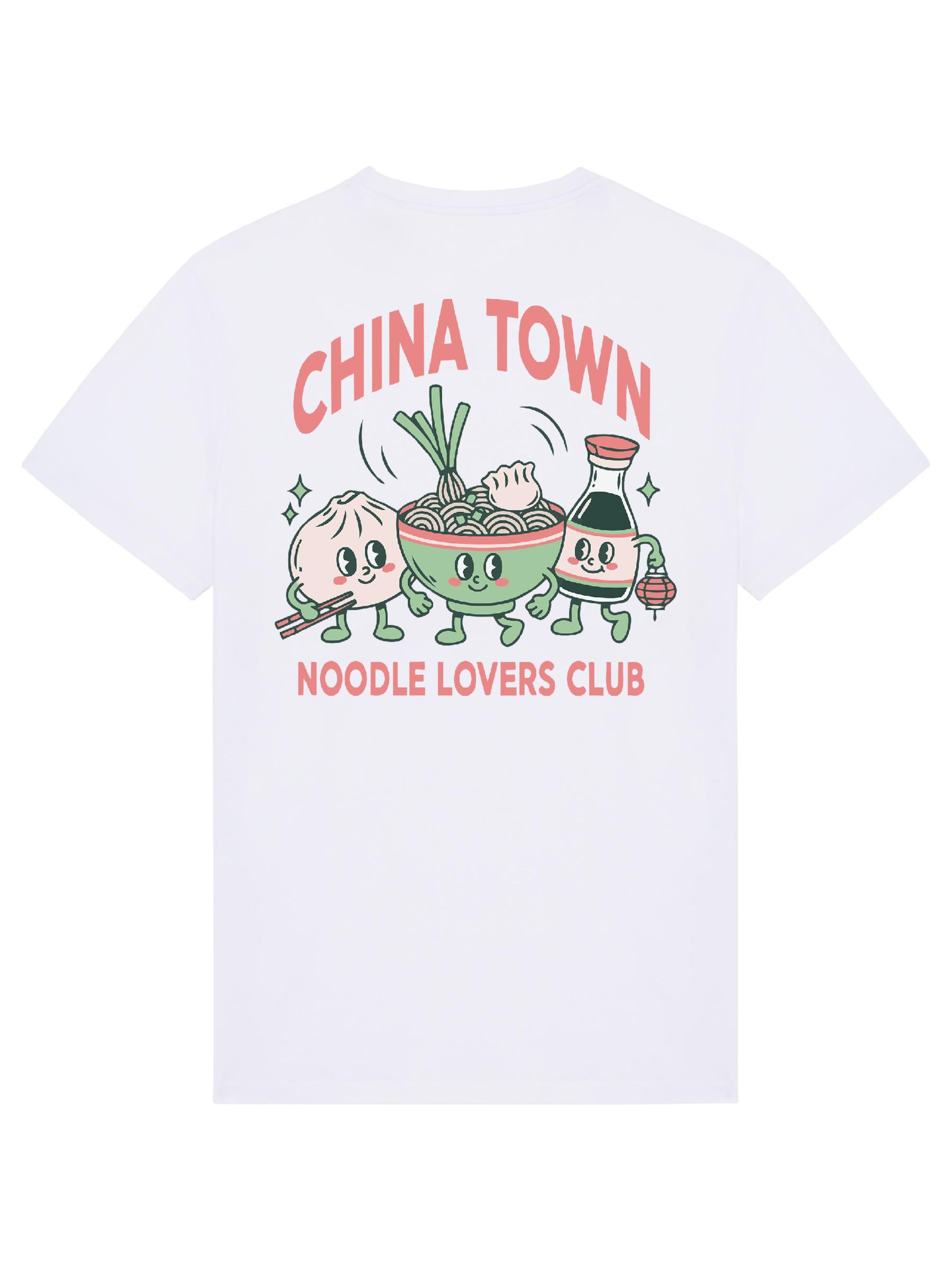 RoamLikeSummer Shirt 'China Town'‌‌‌‌‌‌‌‌‌‌ in Weiß: Vorderseite