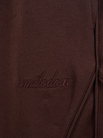 Smilodox Loosefit Broek in Bruin