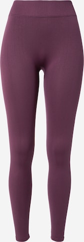 ONLY PLAY - Skinny Calças de desporto 'ONPFLEX' em roxo: frente