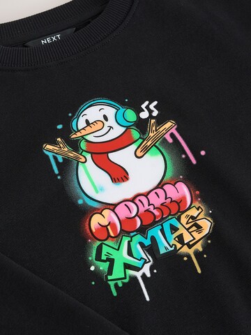 Next Sweatshirt in Schwarz