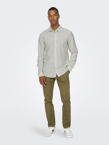 Only & Sons Regular fit Ing 'CAIDEN' - zöld