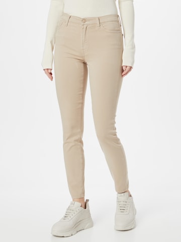 7 for all mankind Pants in Beige: front