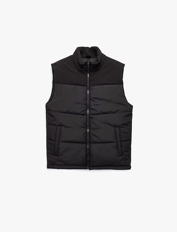 Koton Weste 'ANORAK' in Schwarz: Vorderseite