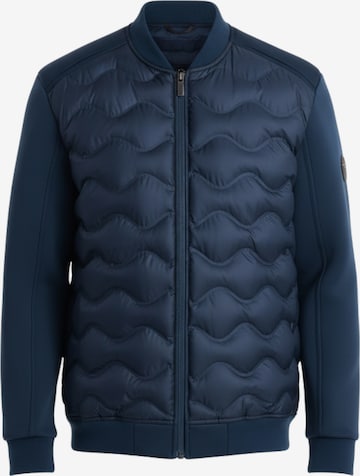 Ombre Tussenjas in Blauw: voorkant