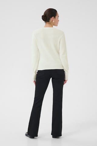 Kaffe Pullover 'Vera' i hvid