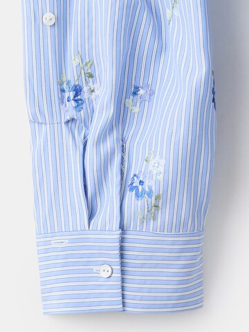MANGO Bluse 'Florix' in Blau
