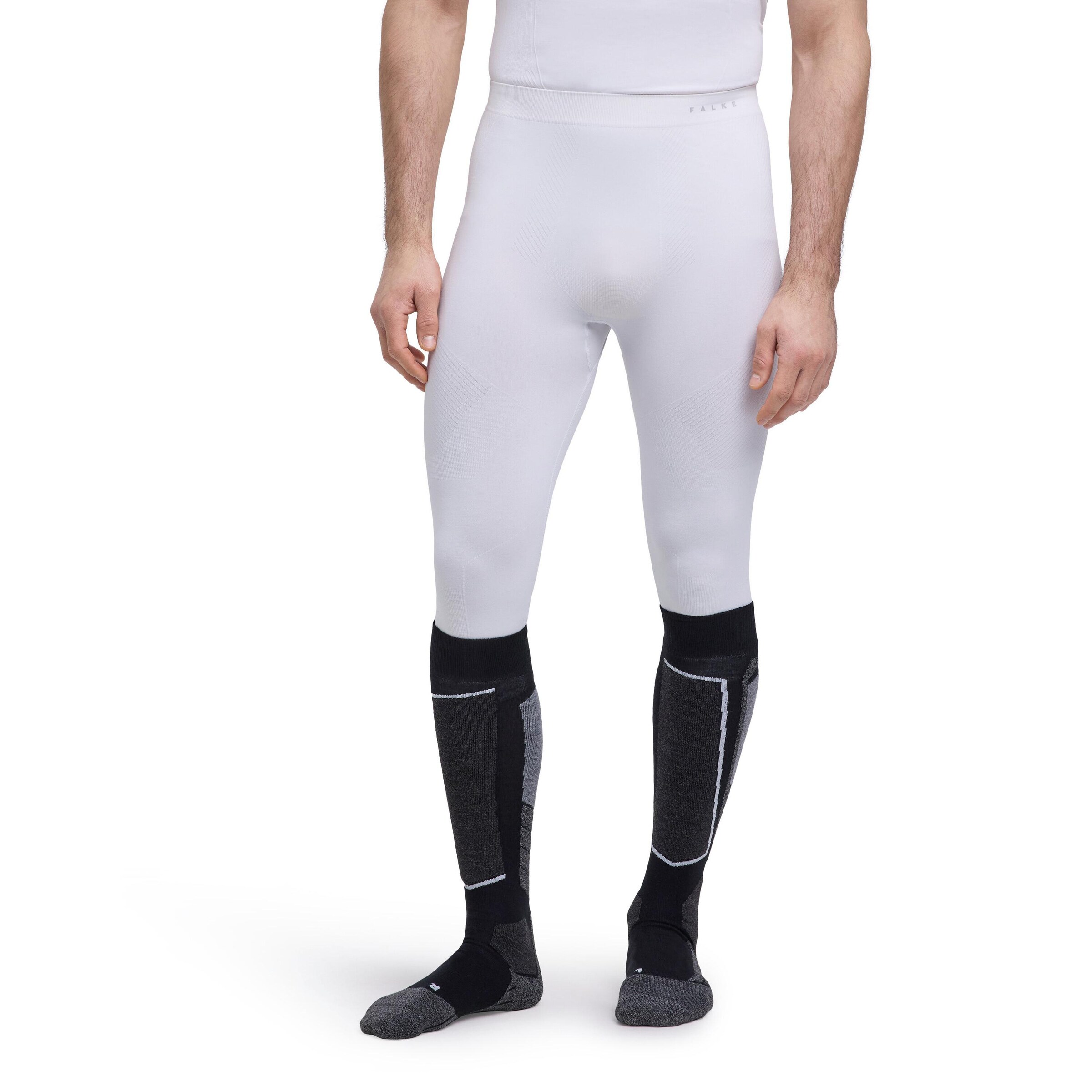 FALKE Warm 3/4 Tights in Weiß: Vorderseite